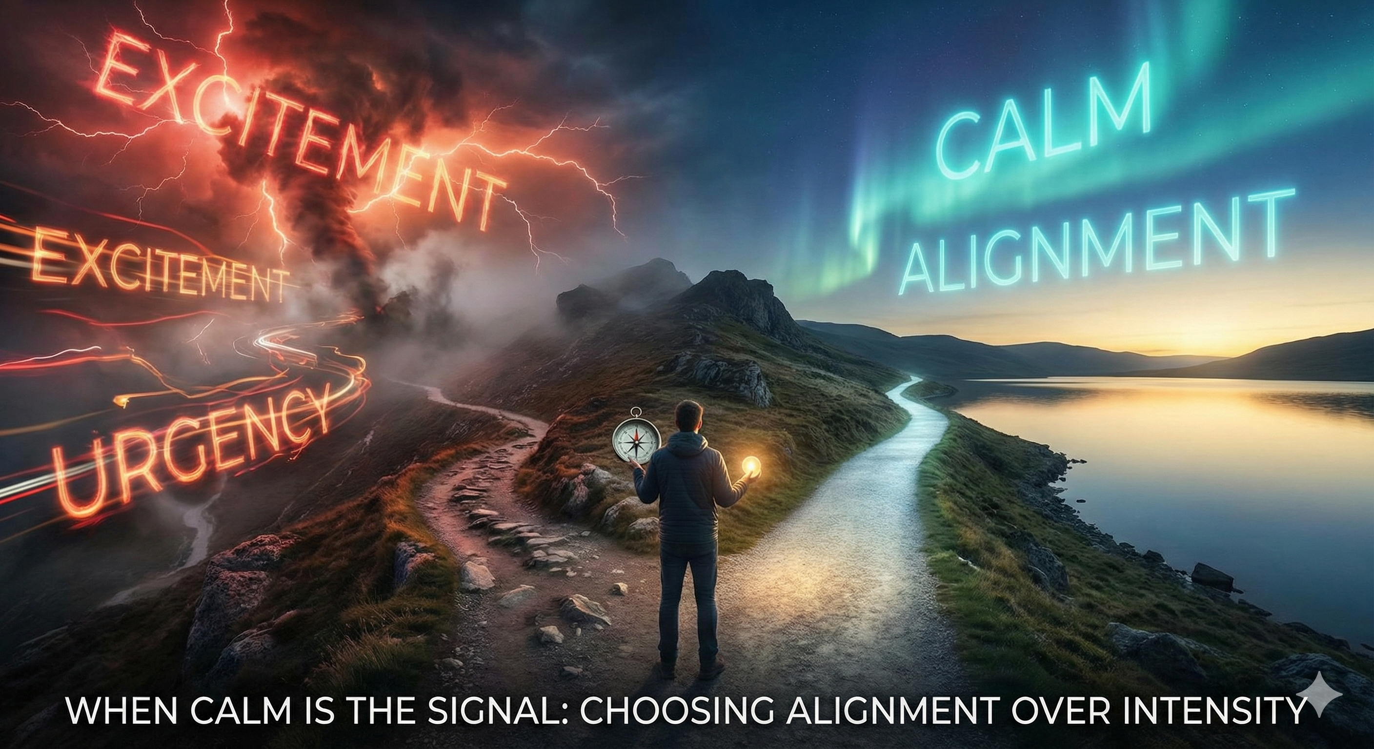 When CALM Is the Signal: What Marriage and Home Decisions Taught Me About Reflection